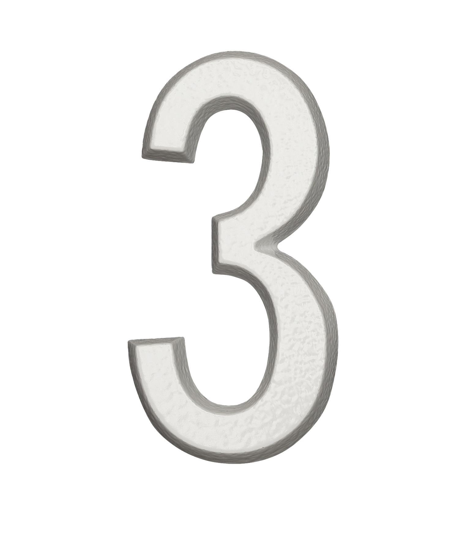 SoftCurve Numbers - Four Finishes Available