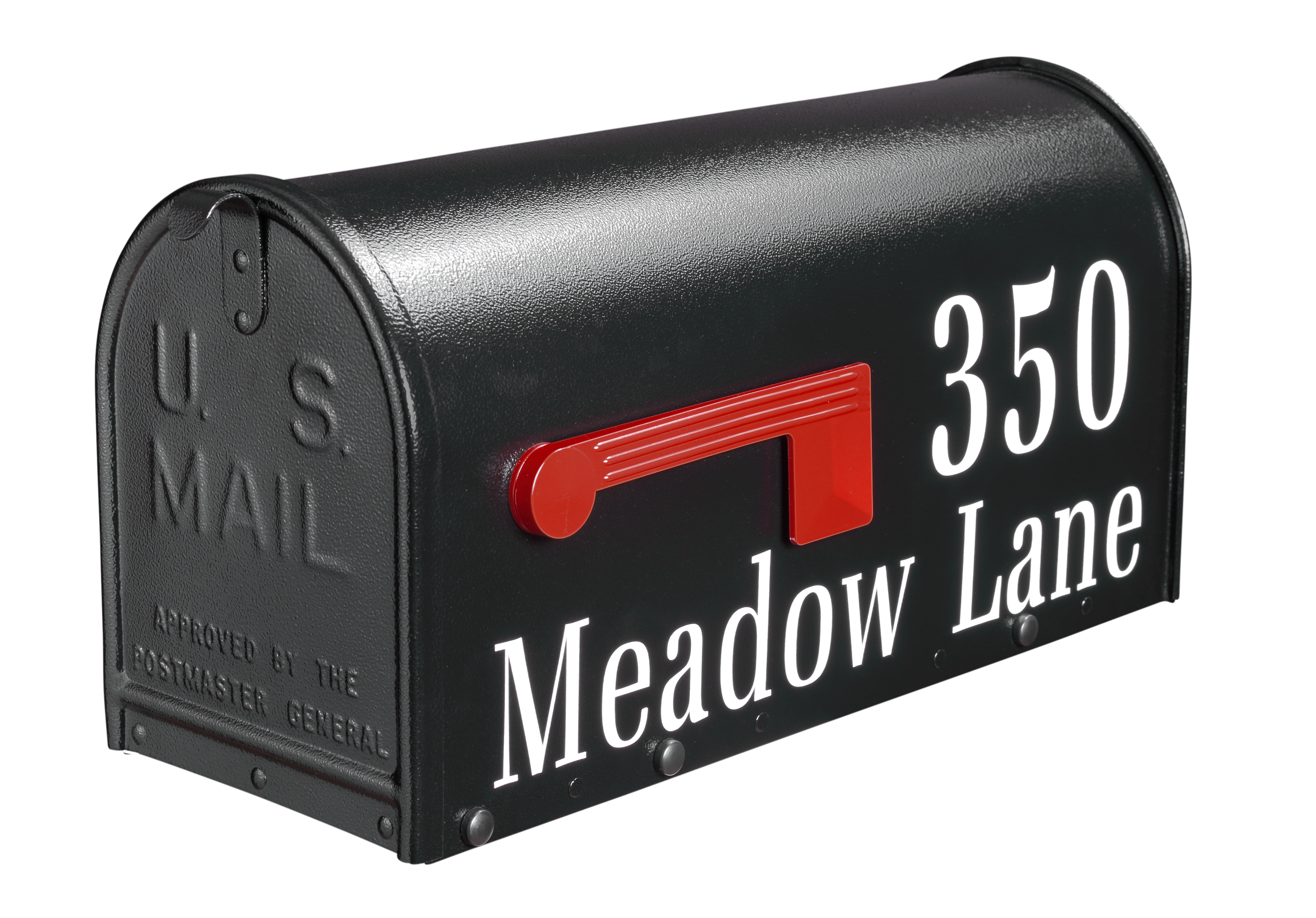 Janzer Mailbox Lettering