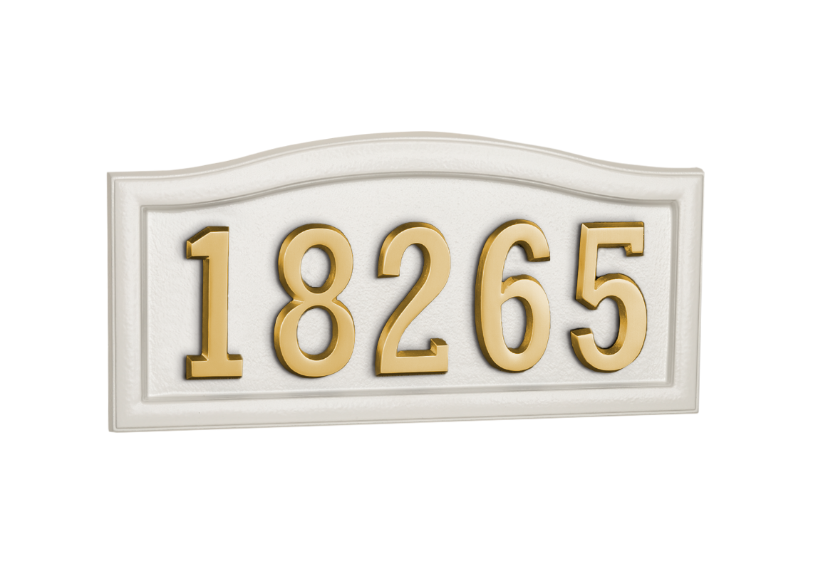 SoftCurve Address Plaques