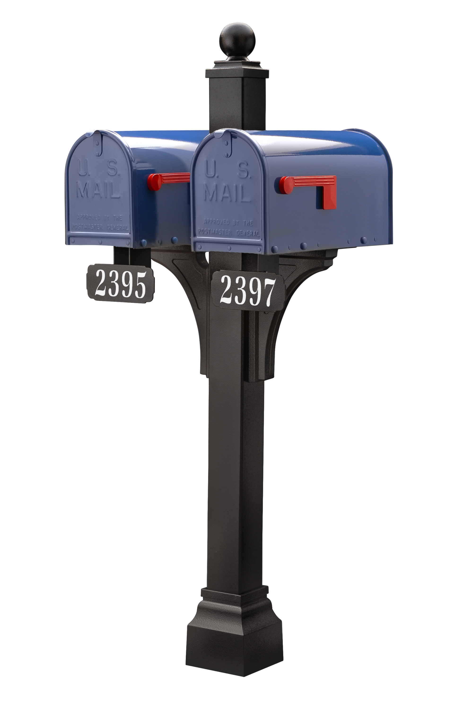 Janzer Double and Multi Mount with Mailboxes