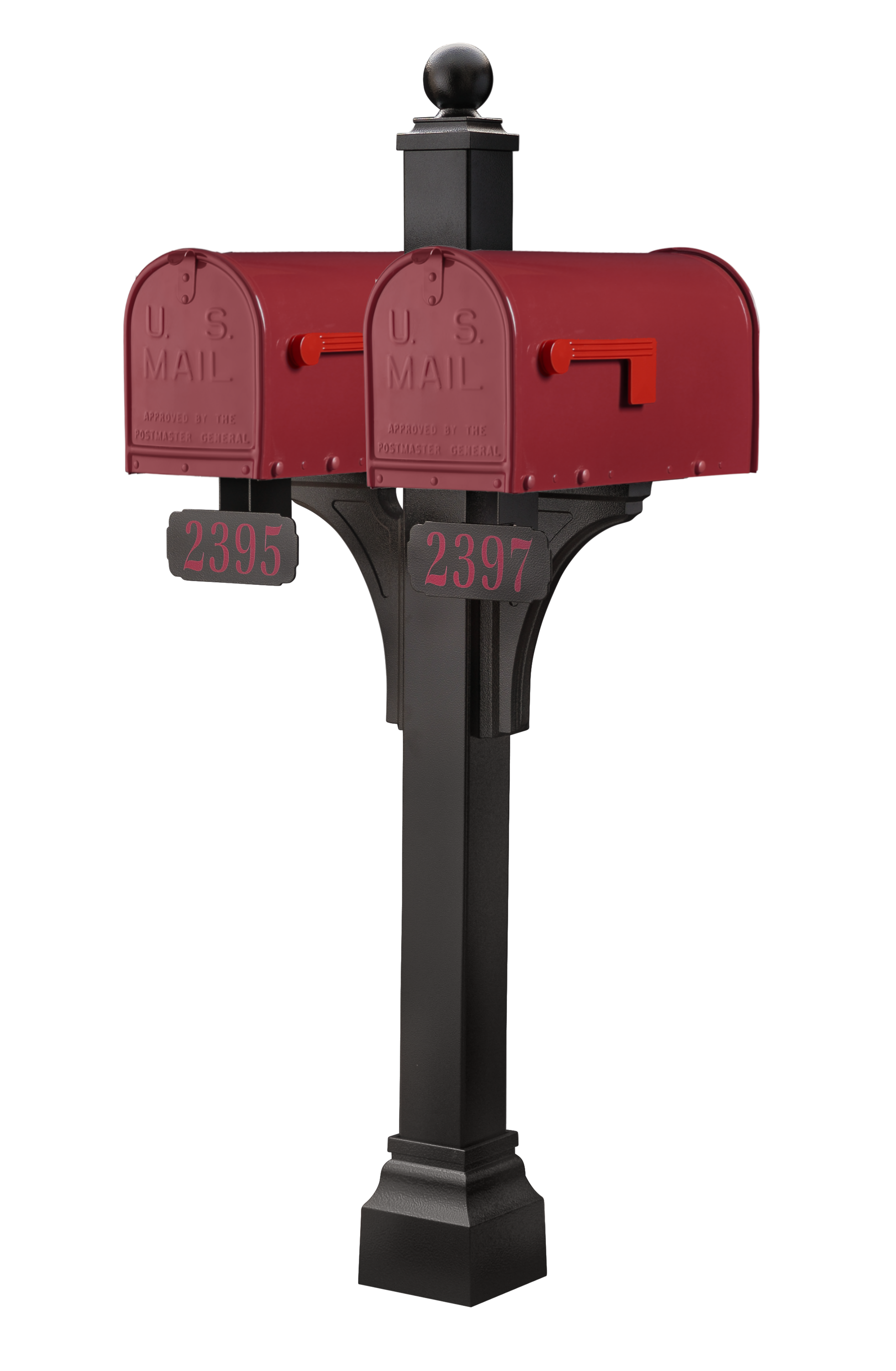 Janzer Double and Multi Mount with Mailboxes