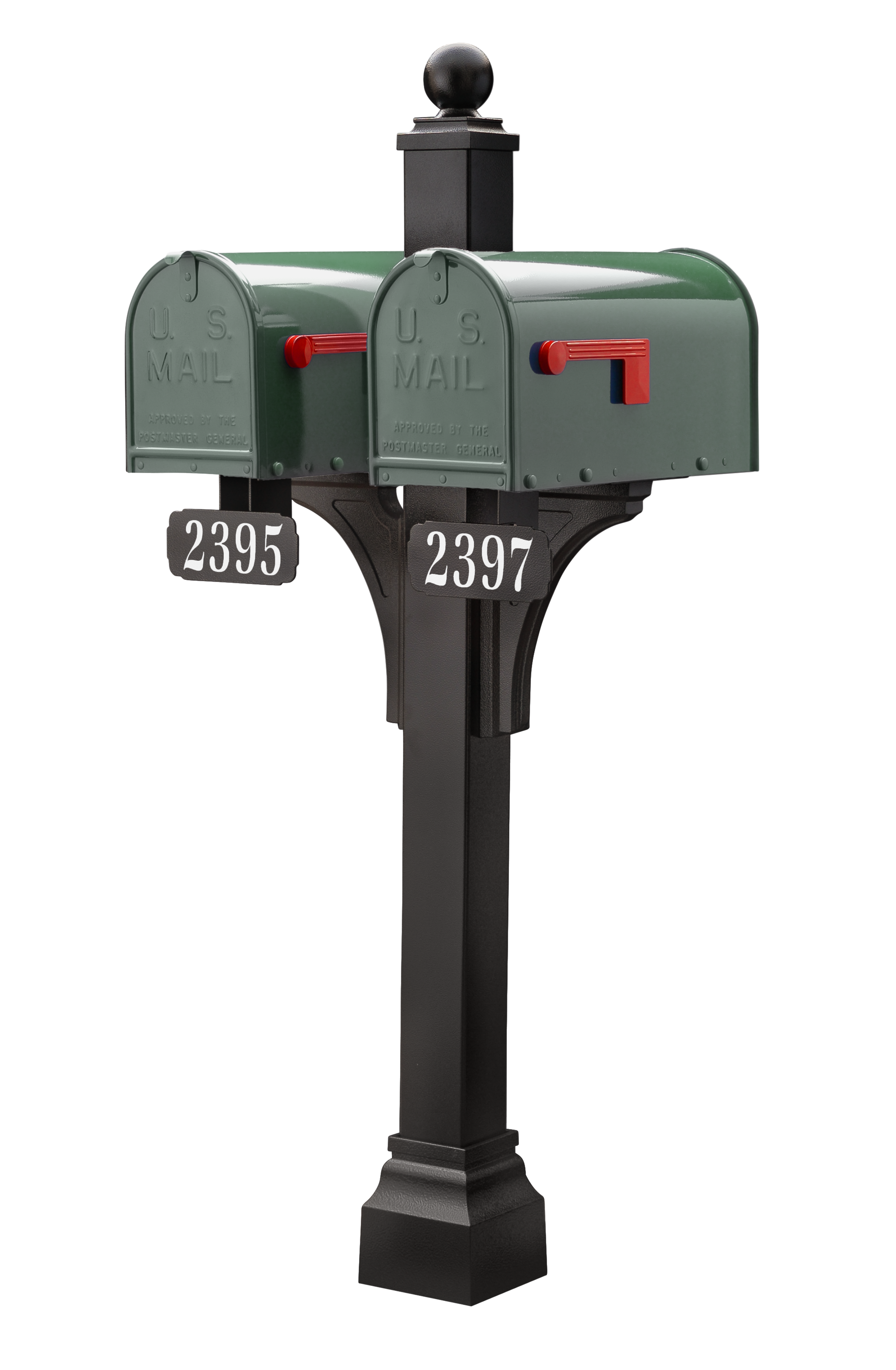 Janzer Double and Multi Mount with Mailboxes