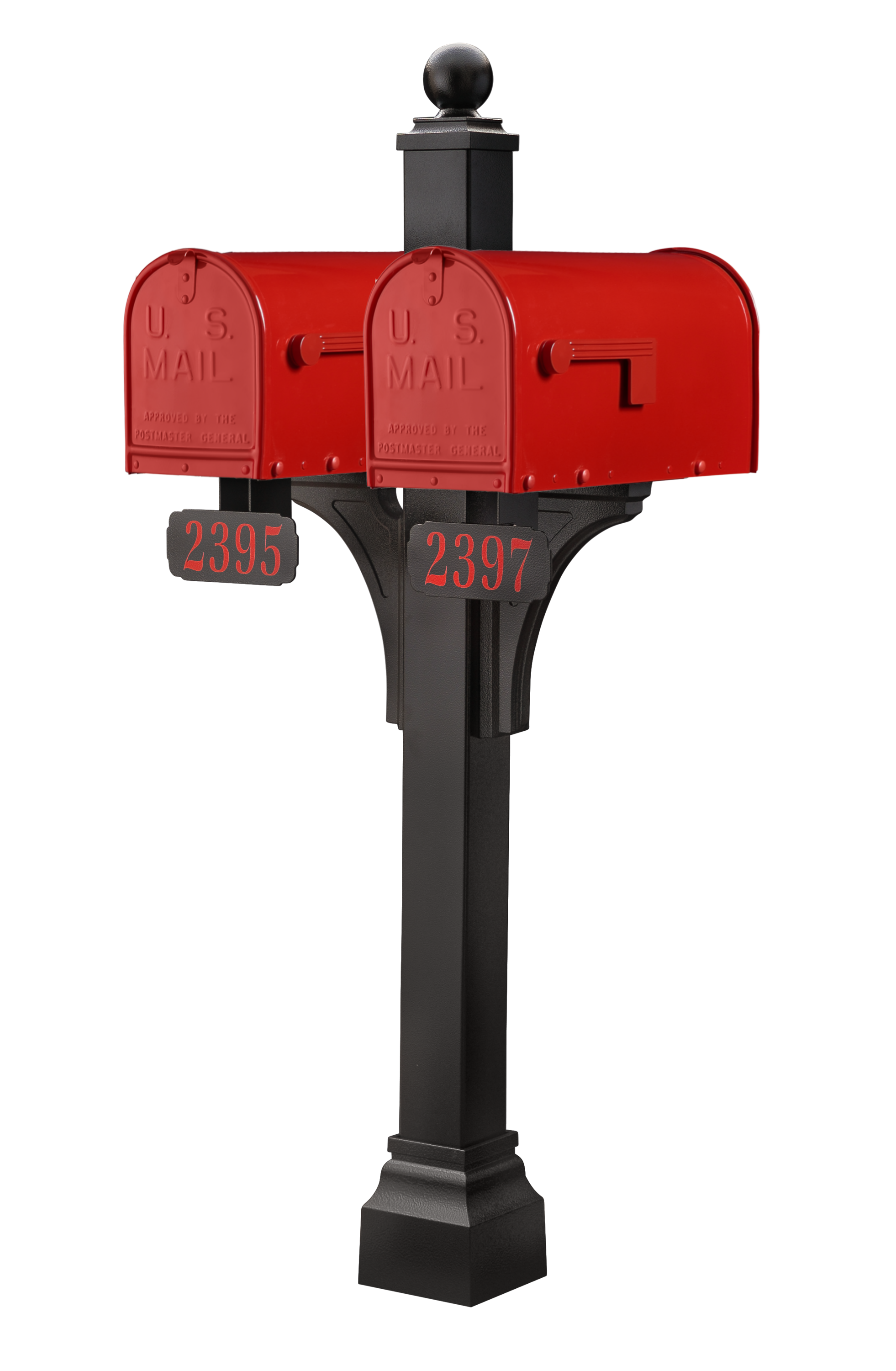 Janzer Double and Multi Mount with Mailboxes