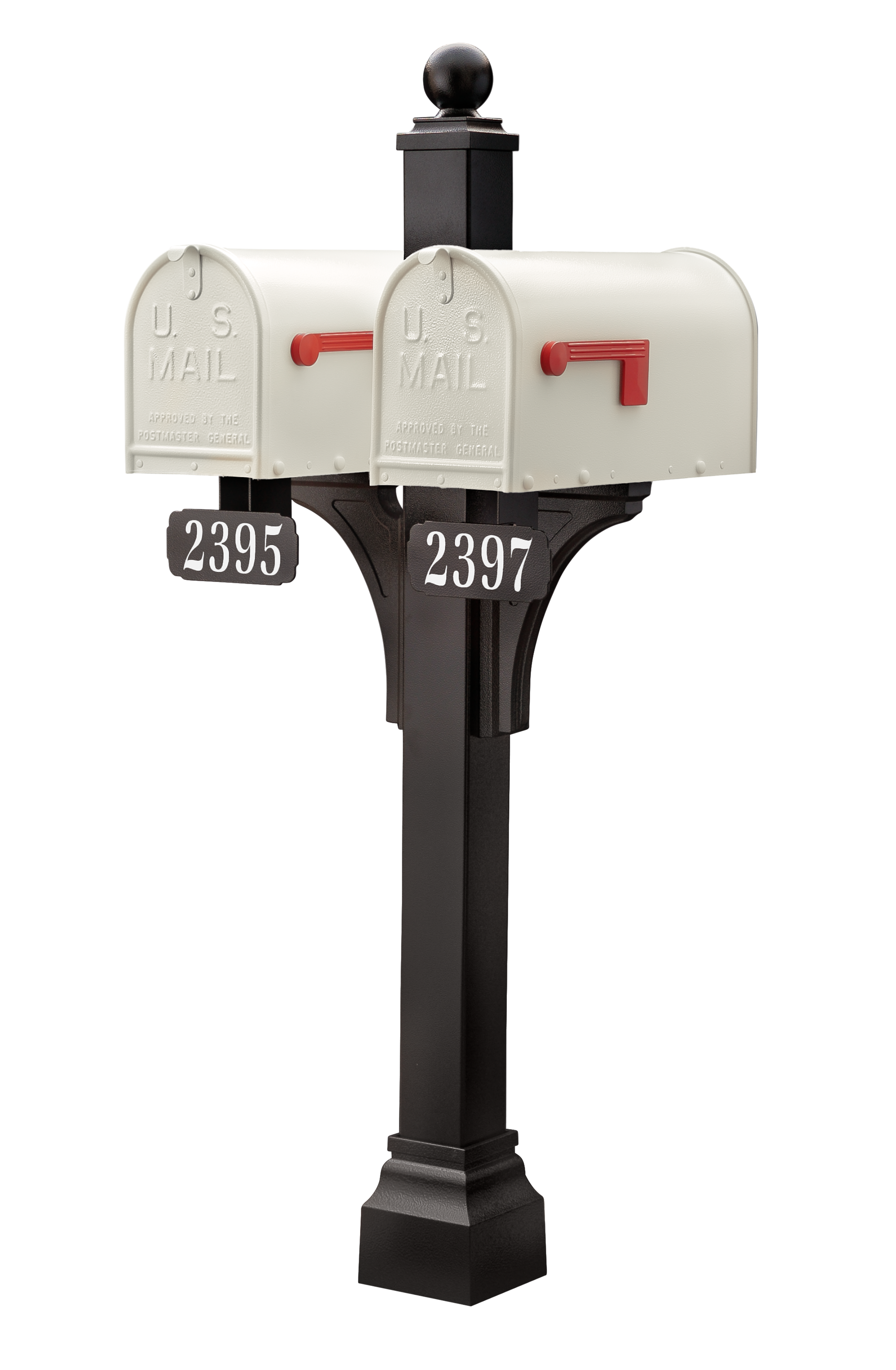 Janzer Double and Multi Mount with Mailboxes