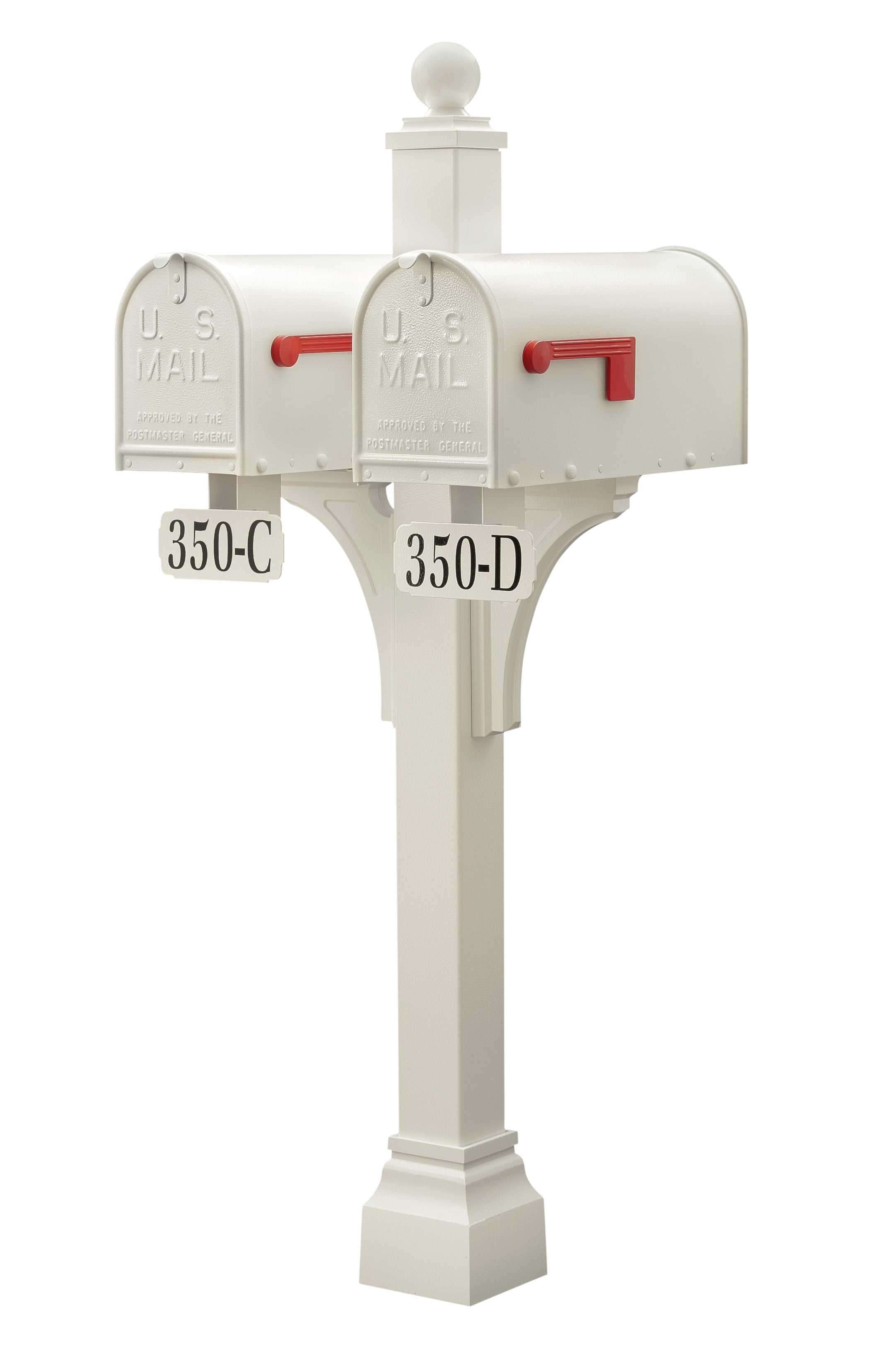 Janzer Double and Multi Mount with Mailboxes