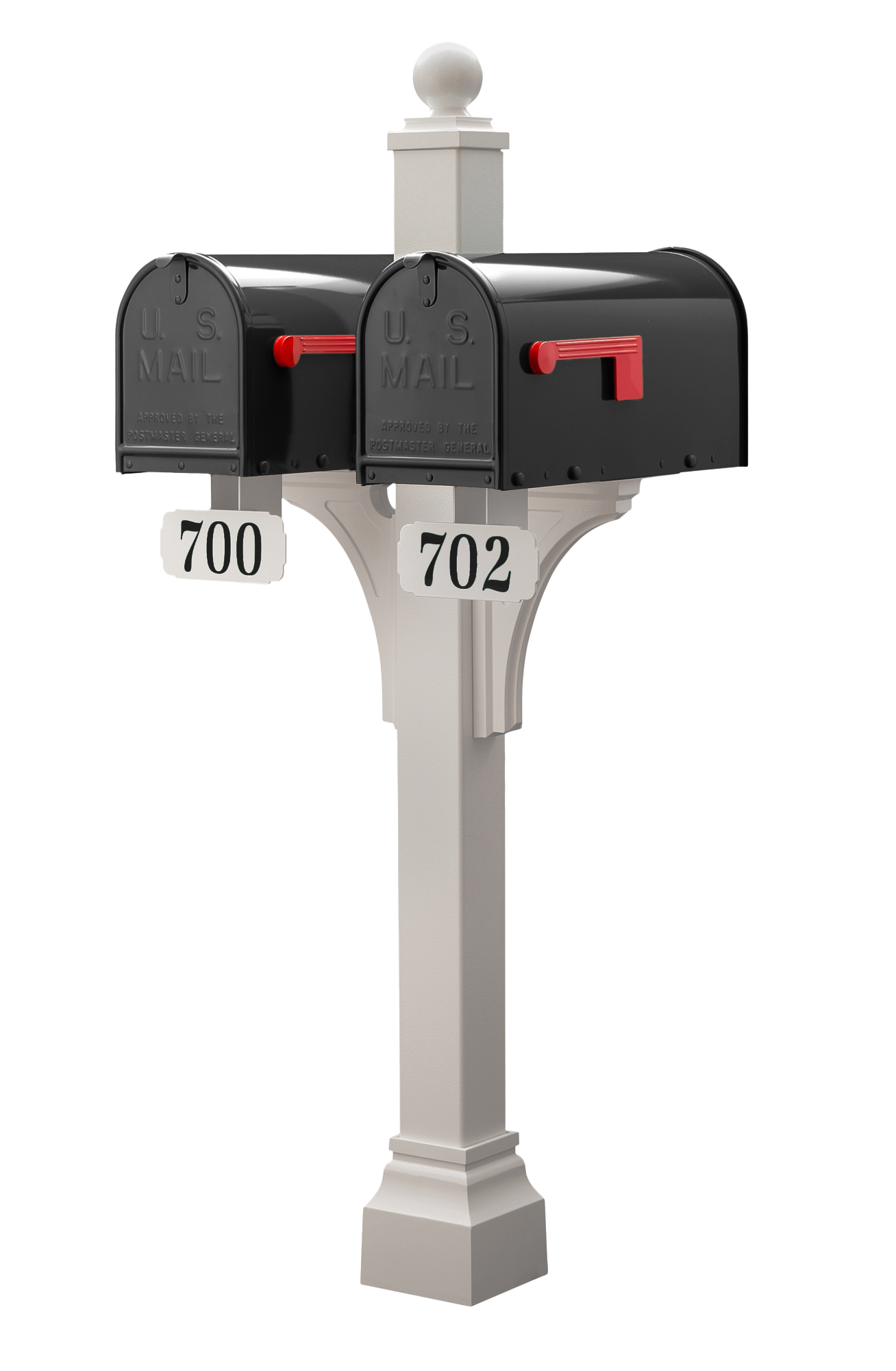 Janzer Double and Multi Mount with Mailboxes
