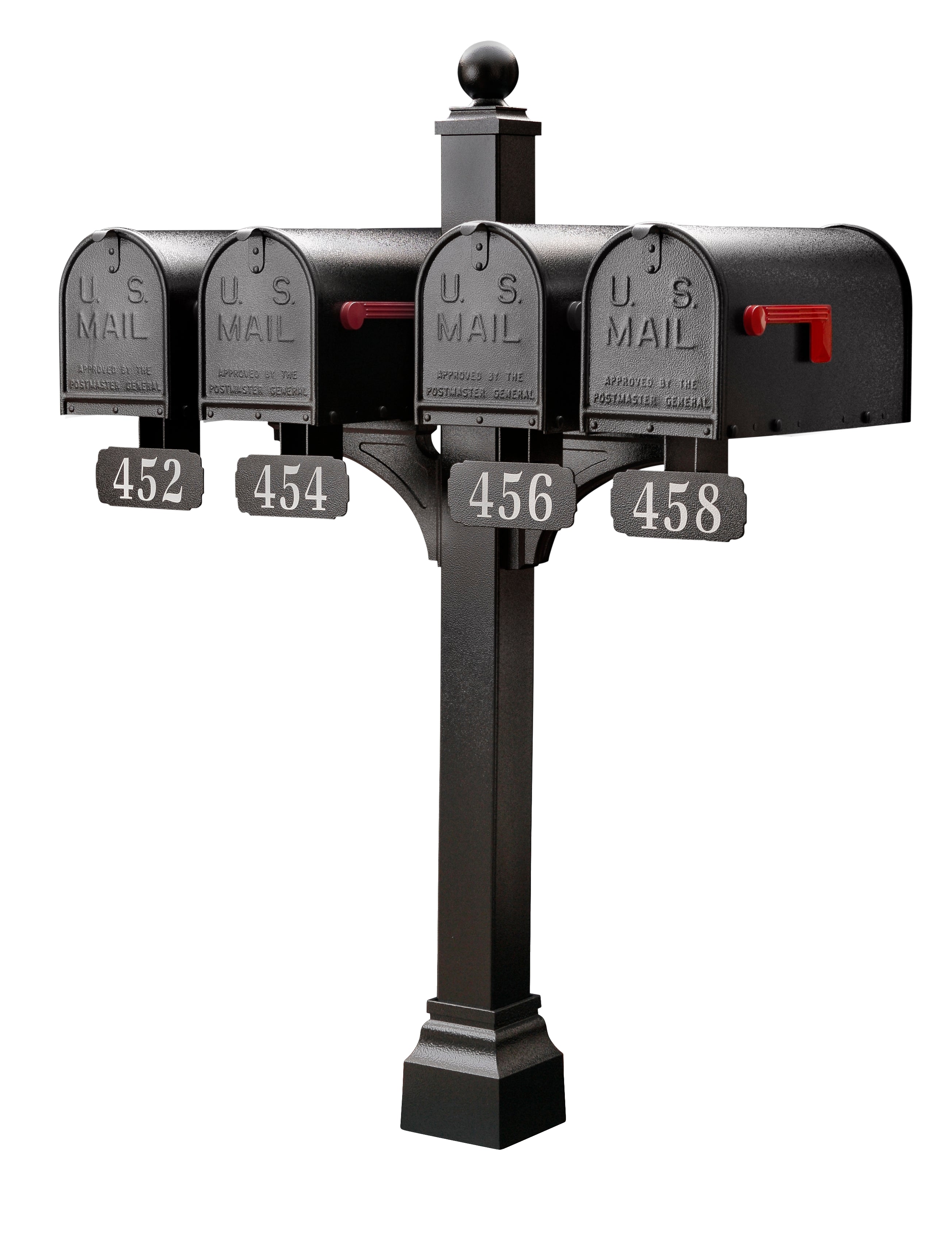 Janzer Double and Multi Mount with Mailboxes