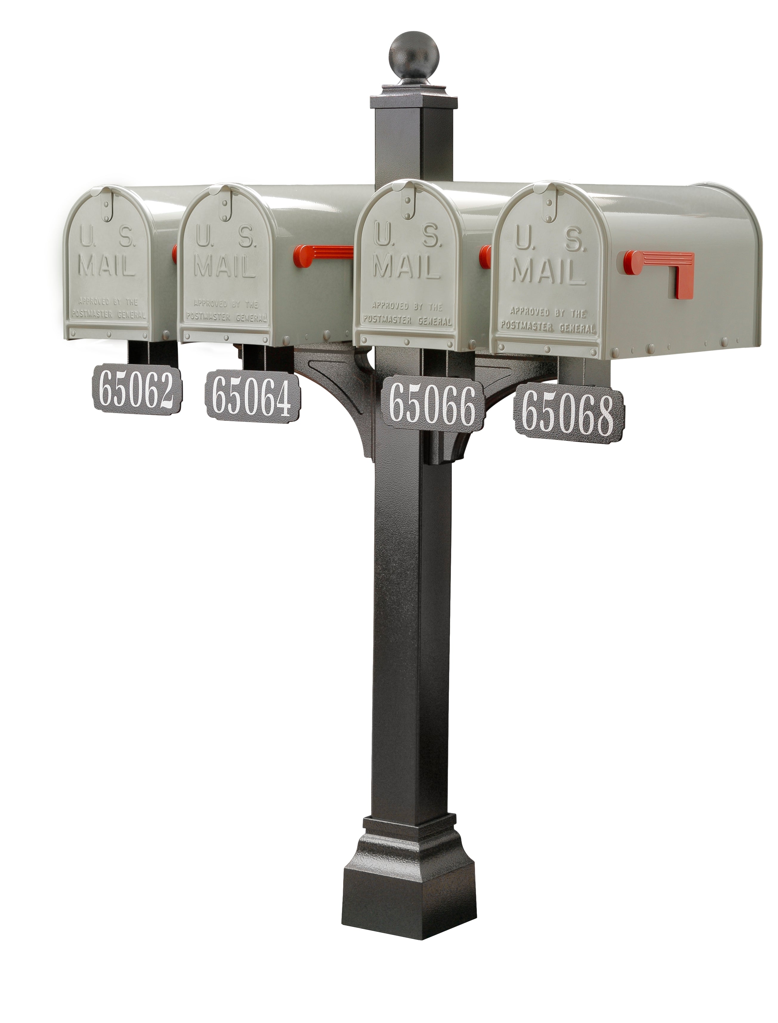 Janzer Double and Multi Mount with Mailboxes