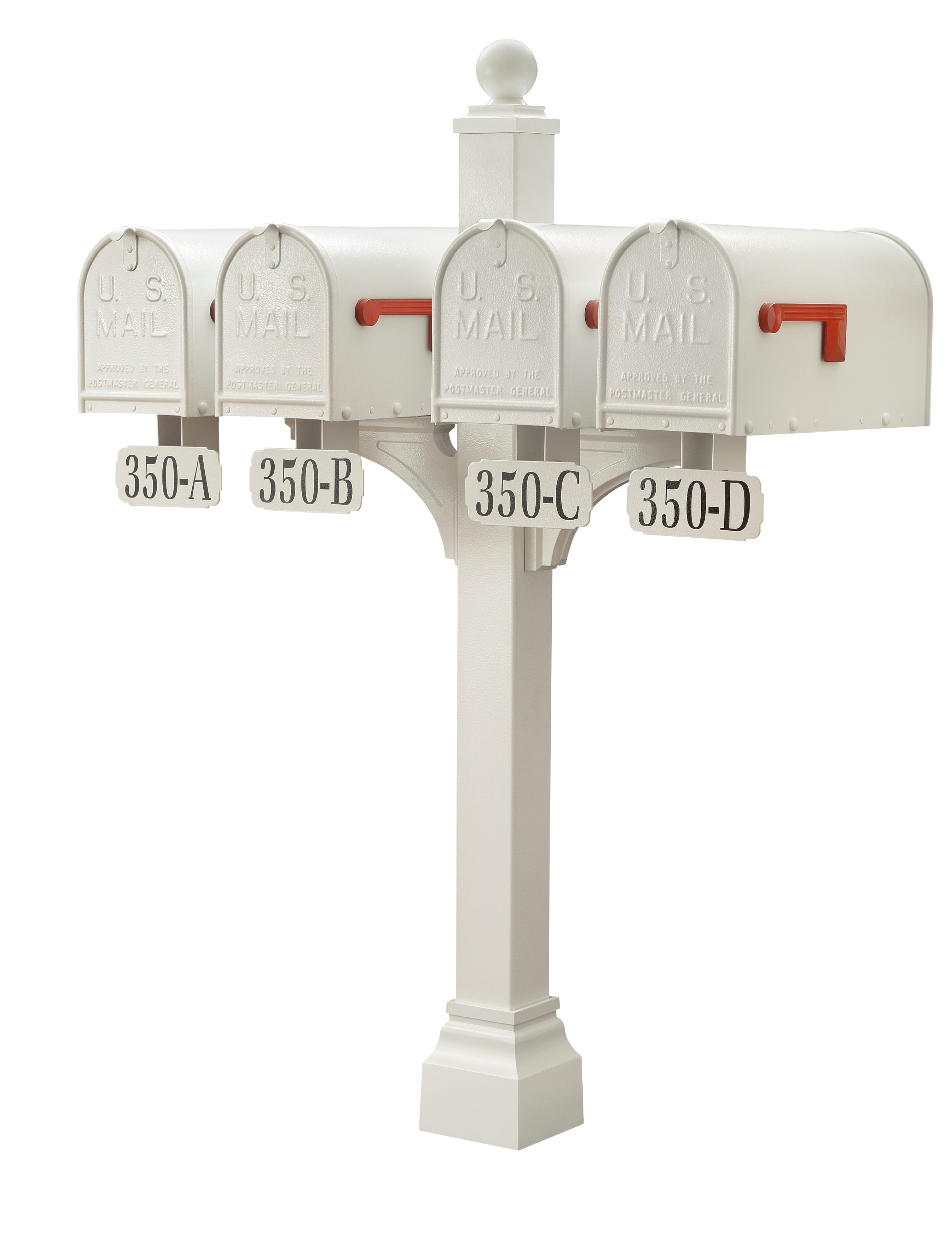 Janzer Double and Multi Mount with Mailboxes