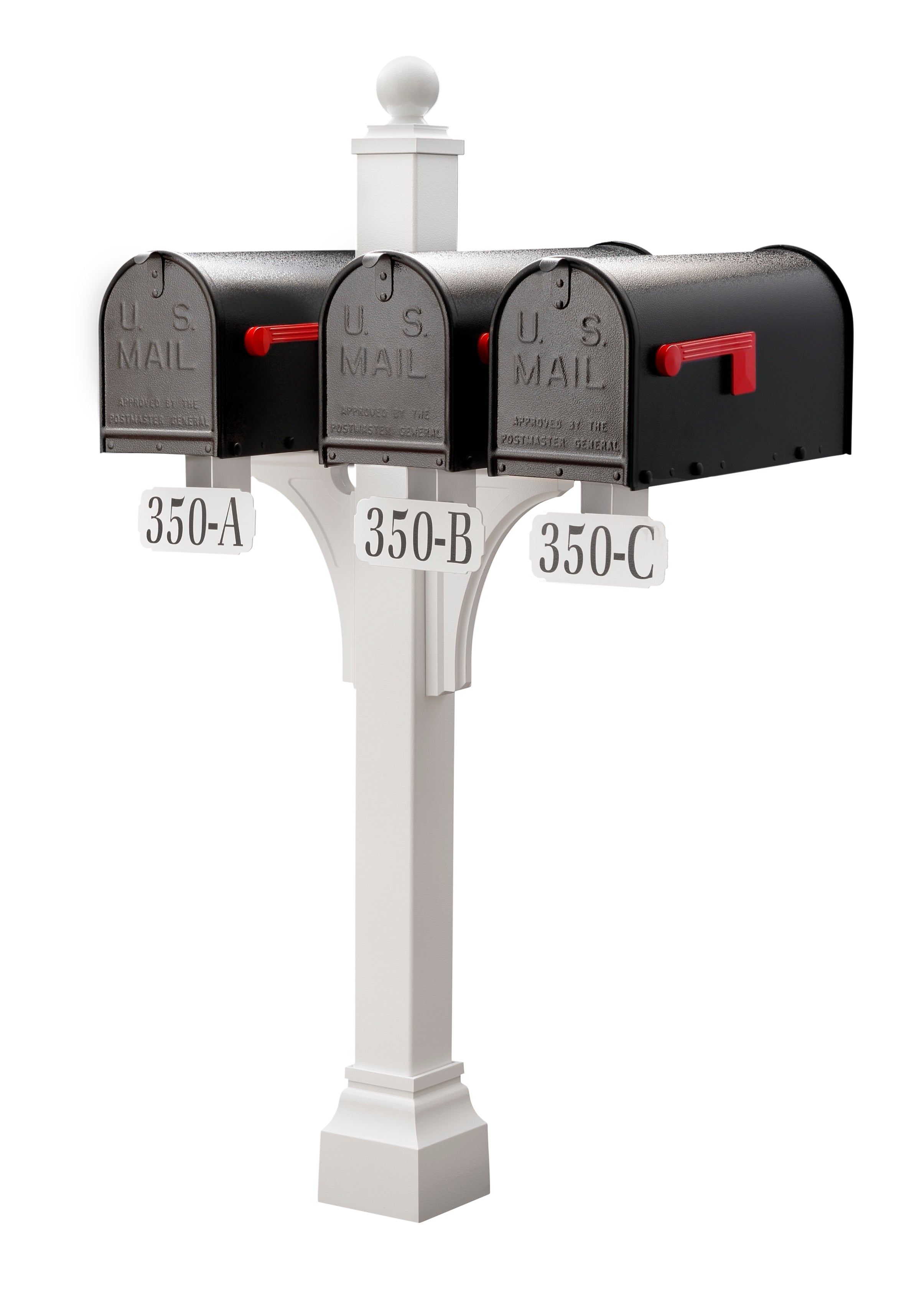 Janzer Double and Multi Mount with Mailboxes