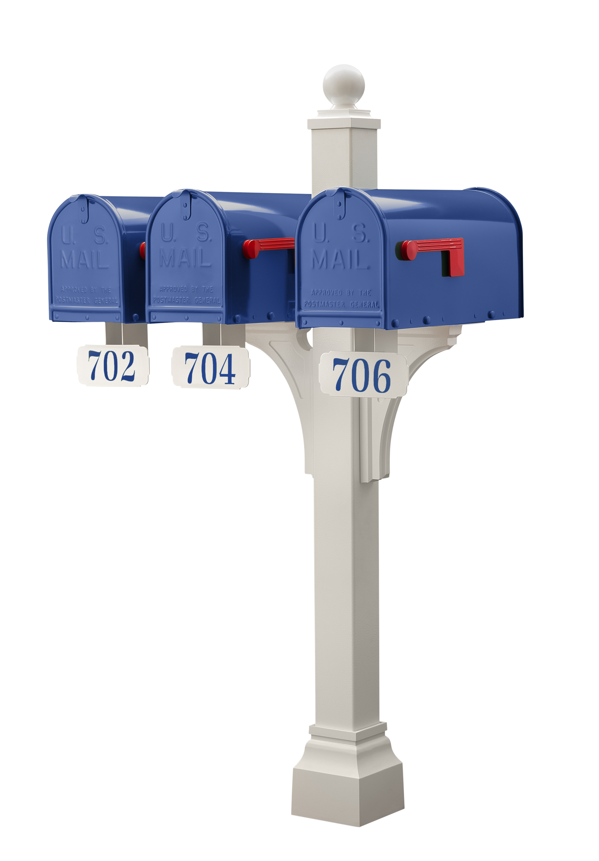 Janzer Double and Multi Mount with Mailboxes