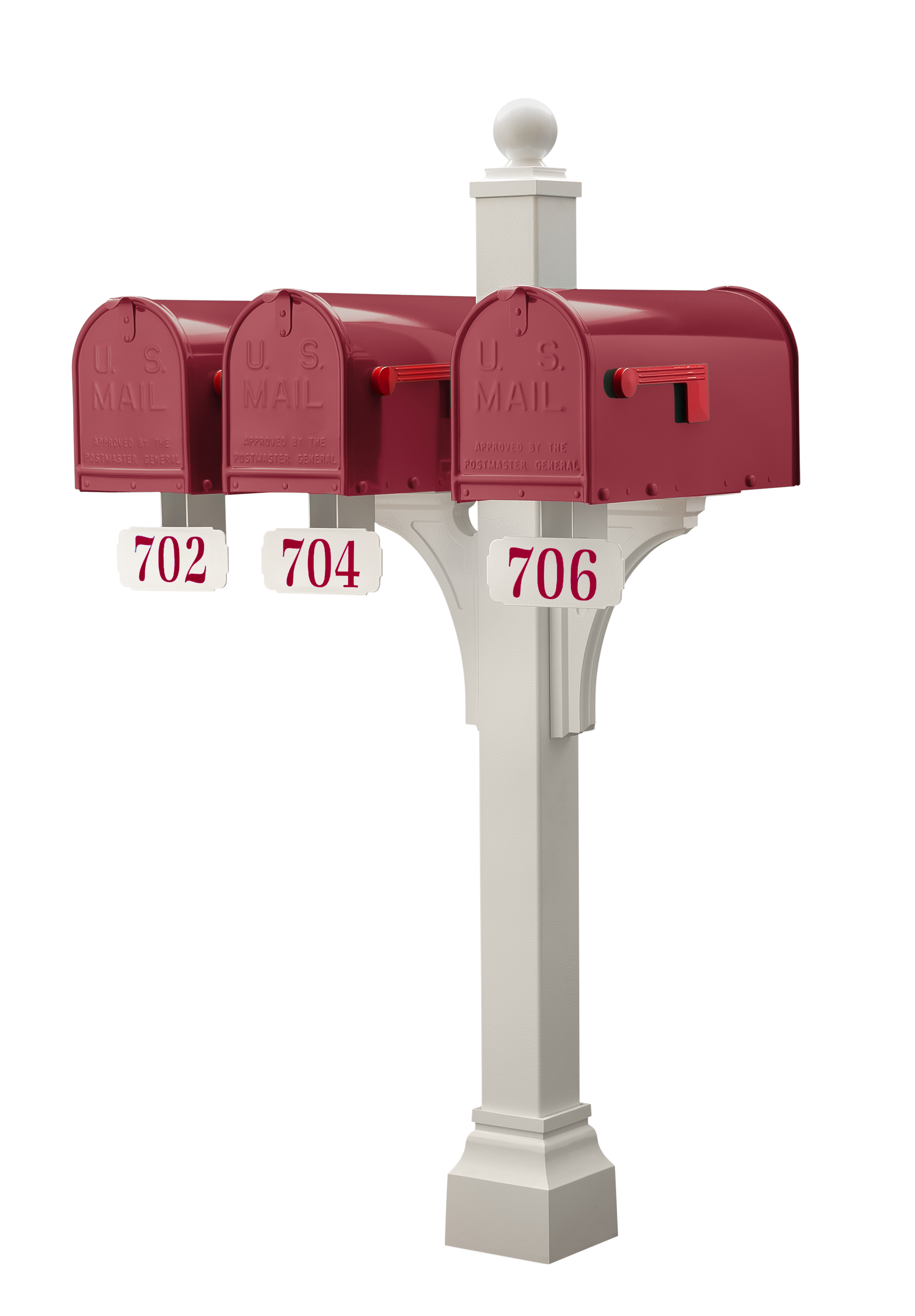 Janzer Double and Multi Mount with Mailboxes