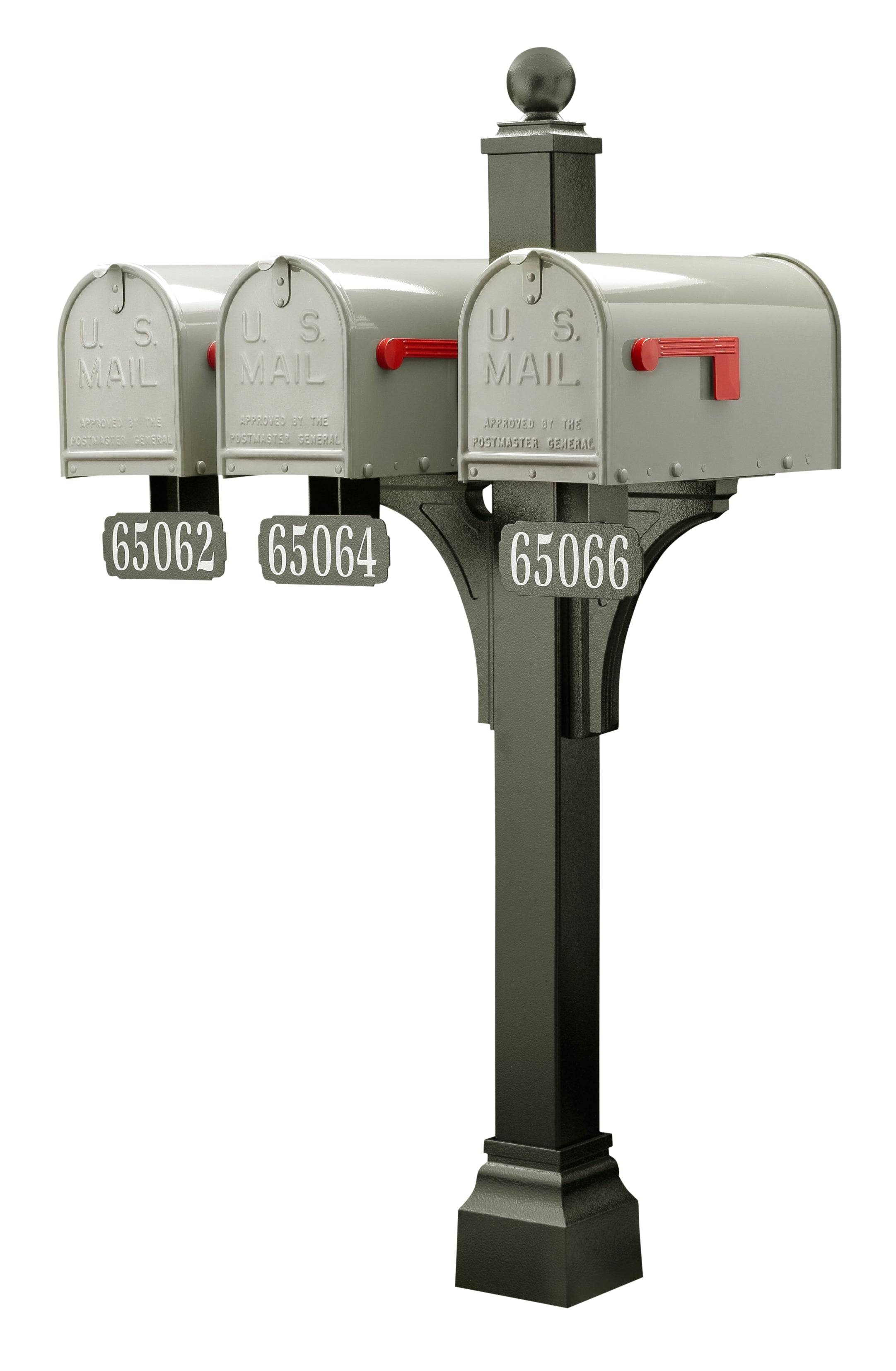 Janzer Double and Multi Mount with Mailboxes