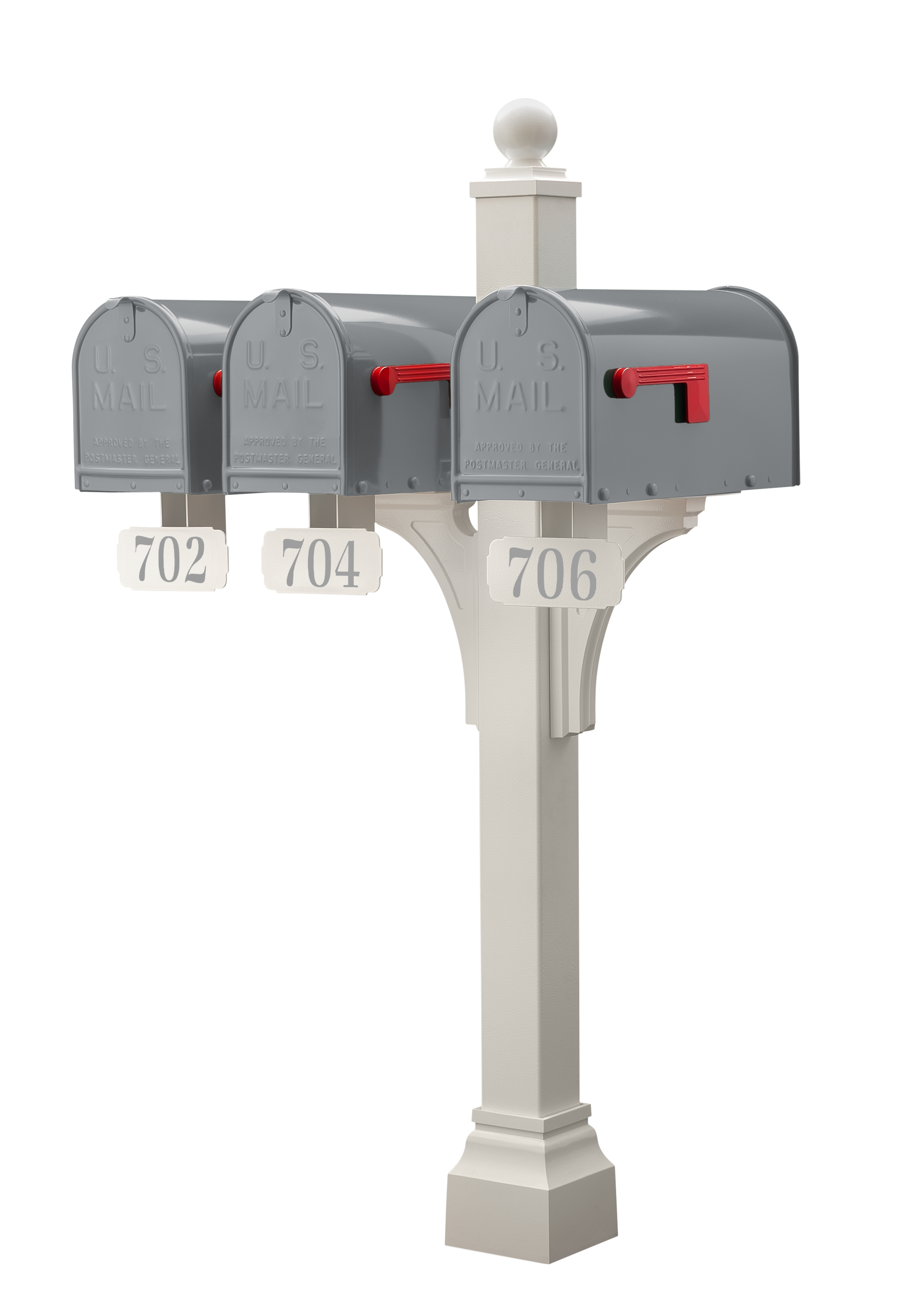 Janzer Double and Multi Mount with Mailboxes