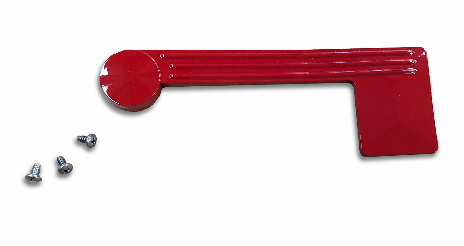 Janzer Mailbox Flag Gloss Red