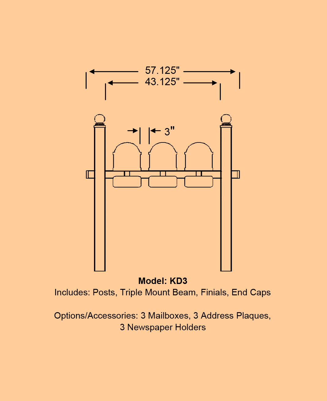 Keystone Series Multi-Mount Posts