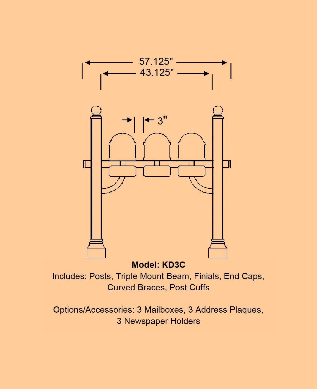 Keystone Series Multi-Mount Posts