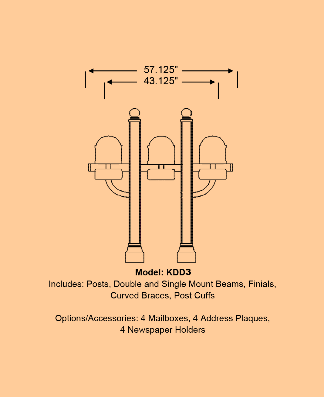 Keystone Series Multi-Mount Posts