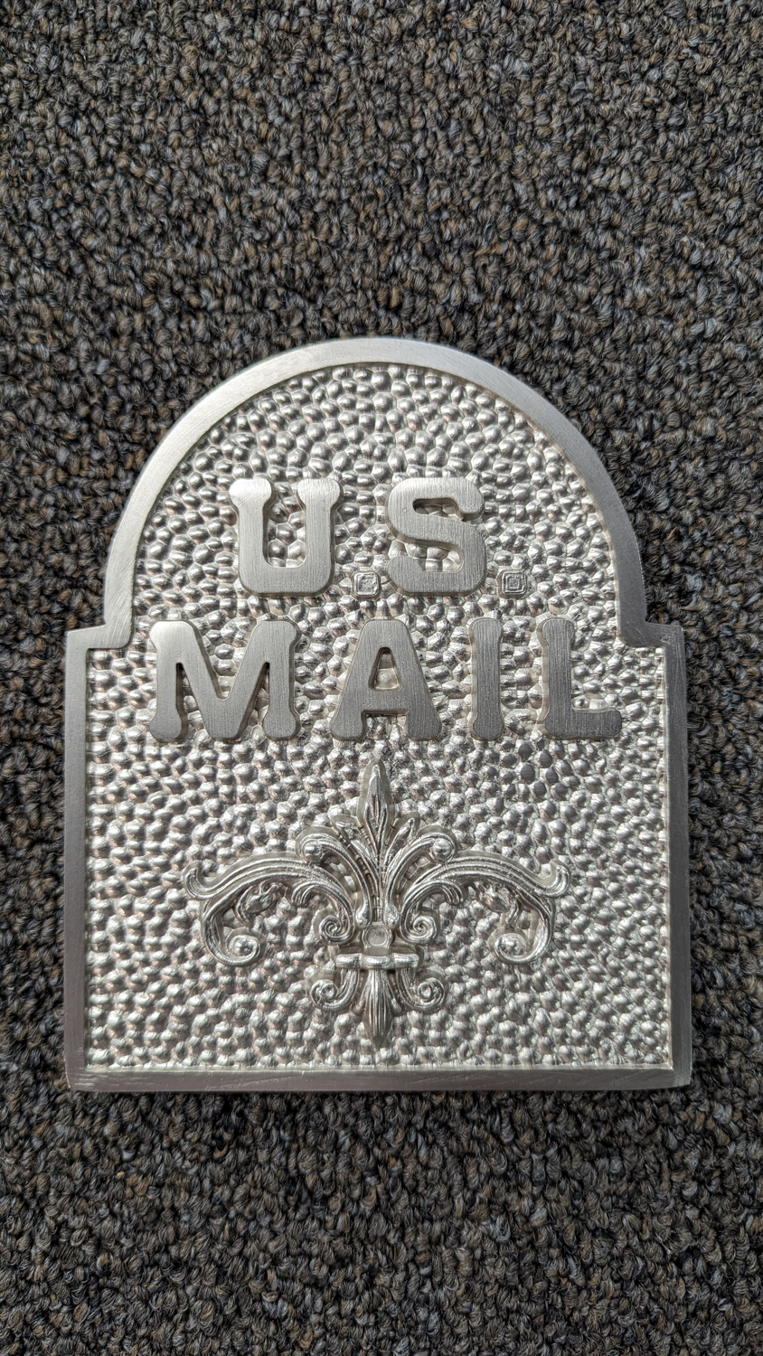 Fleur de Lis Door Accent