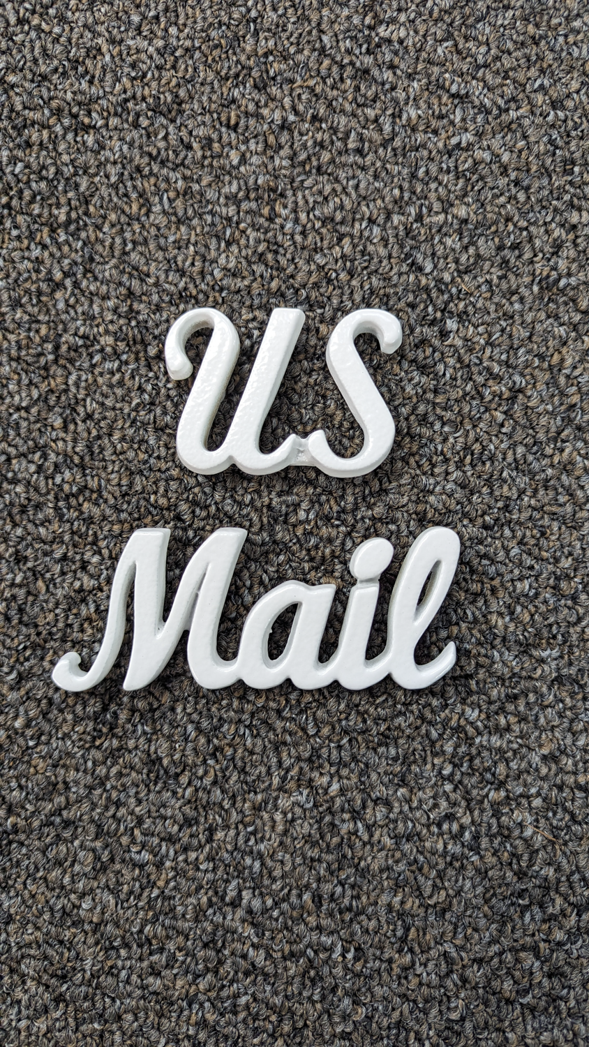 US Mail Signature Door Accent