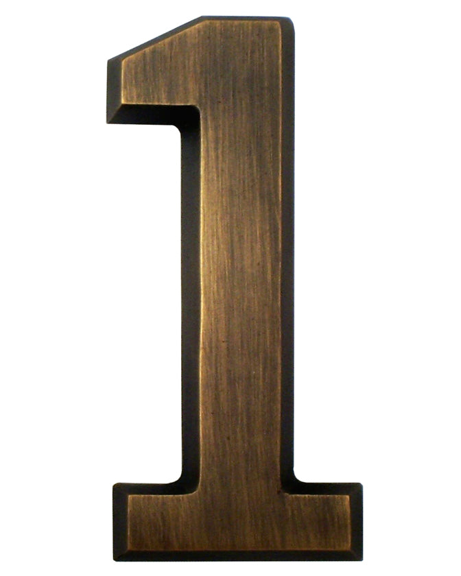 HouseMark Numbers - Three Finishes Available