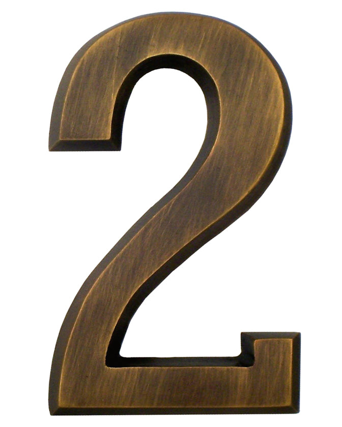 HouseMark Numbers - Three Finishes Available