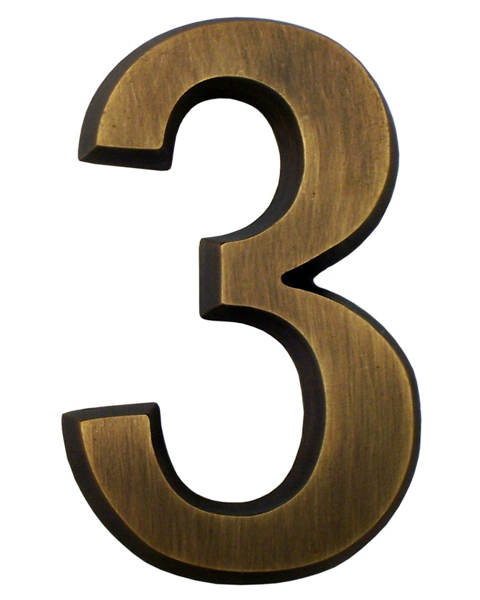 HouseMark Numbers - Three Finishes Available