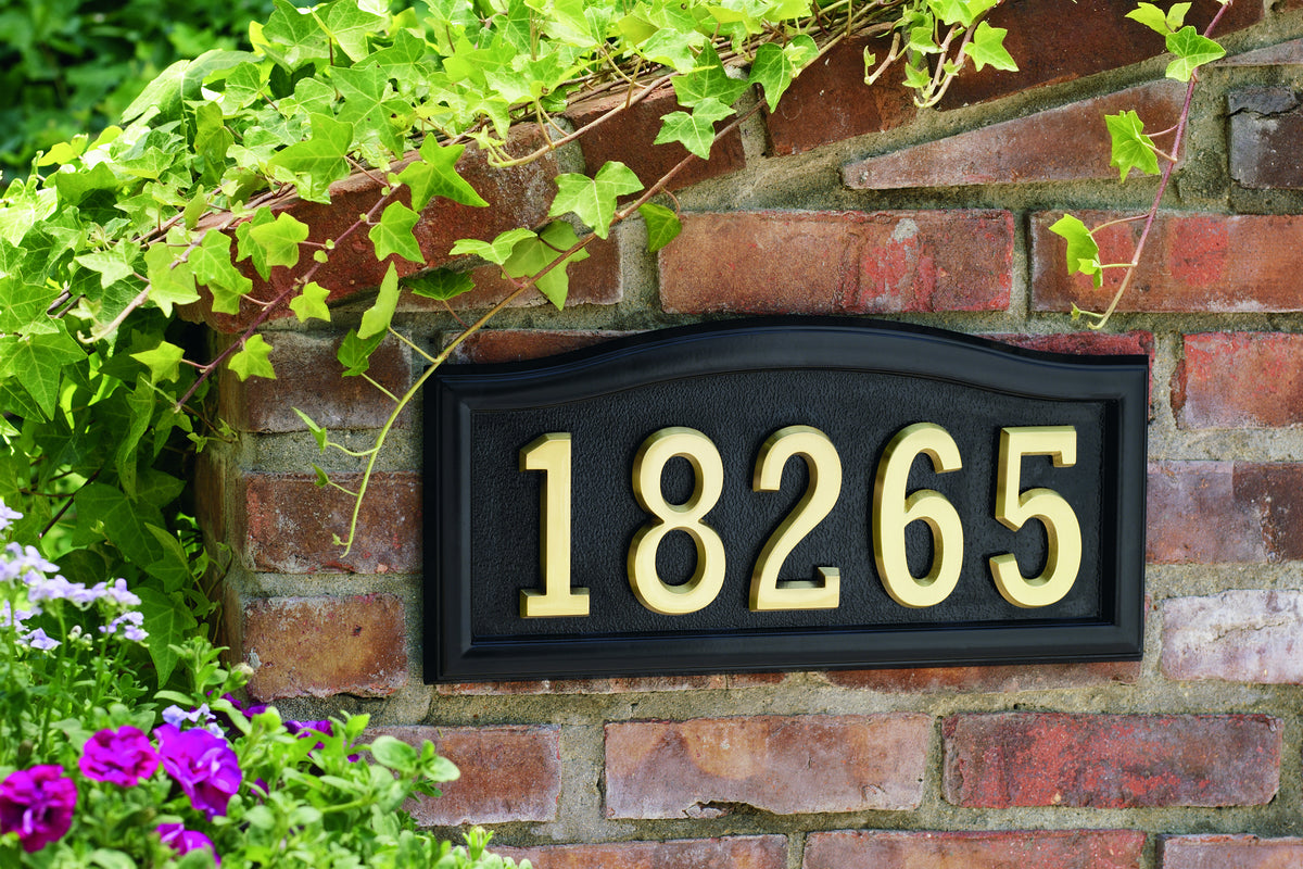 SoftCurve Address Plaque