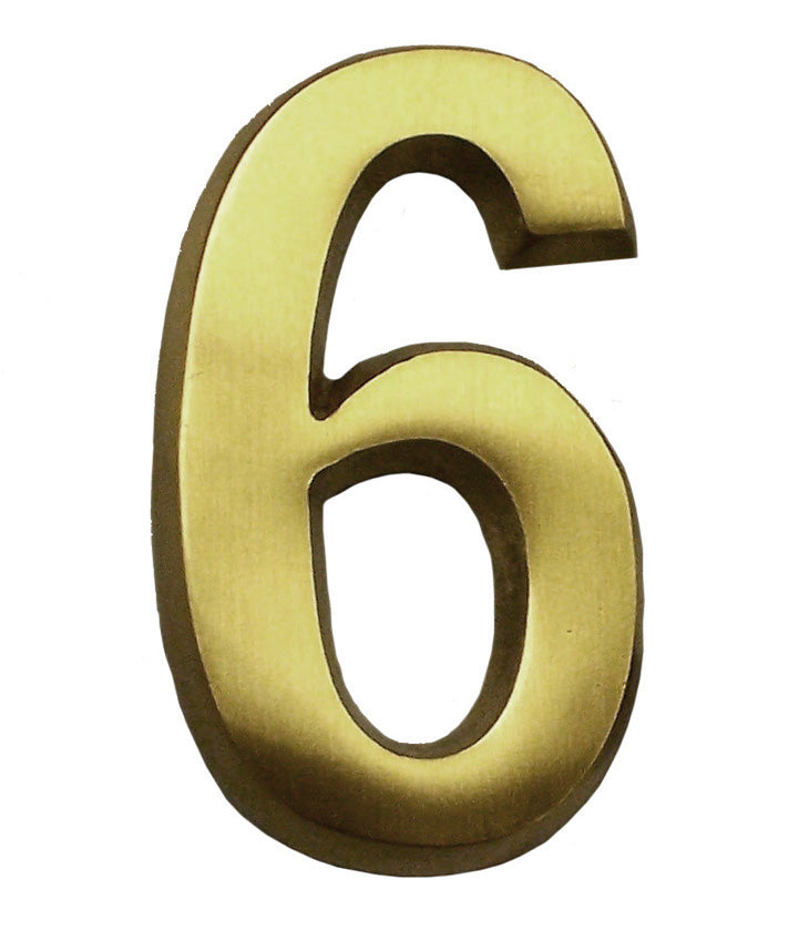 HouseMark Numbers - Three Finishes Available