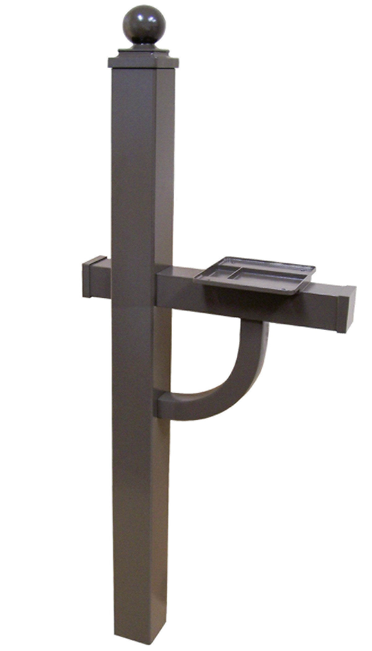 Keyed Rectangular Post Keystone Deluxe Post - Includes Post, Finial, Support Beam, Curve and
