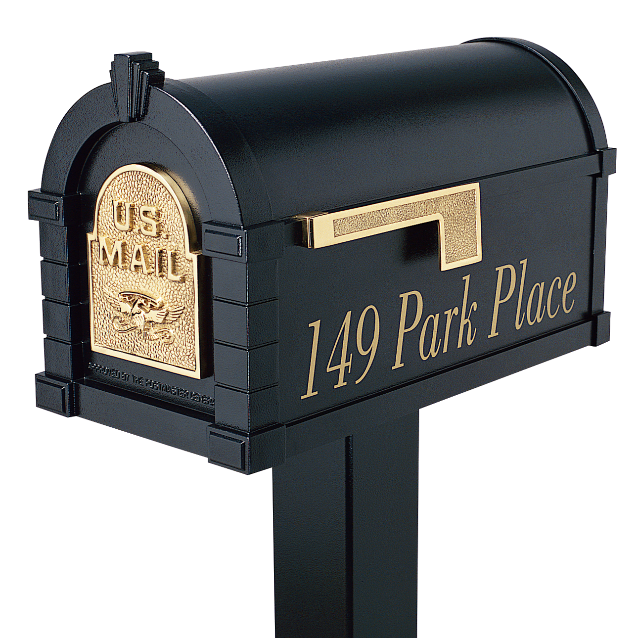 Keystone Mailbox Lettering
