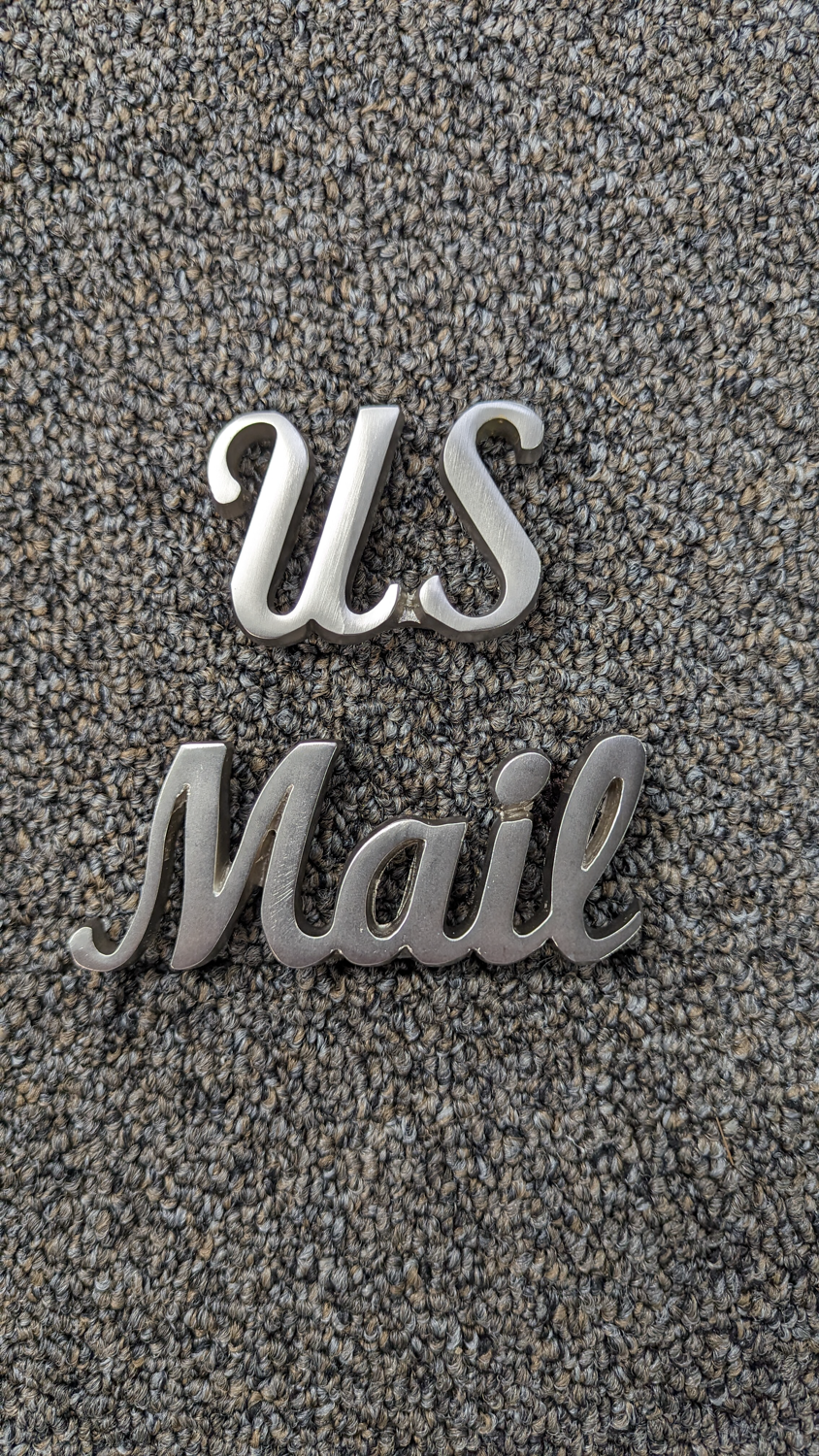 US Mail Signature Door Accent