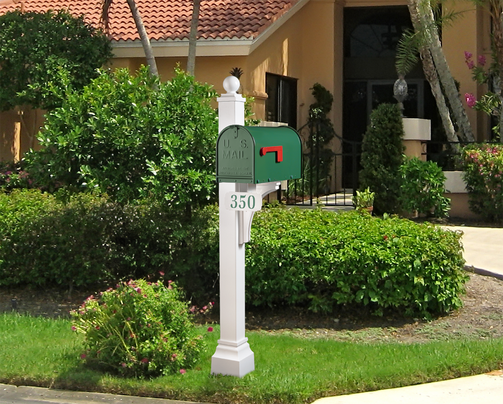 Green Mailbox Lettering Janzer Universal Multi-Package | Traditional Quality | Architectural Style